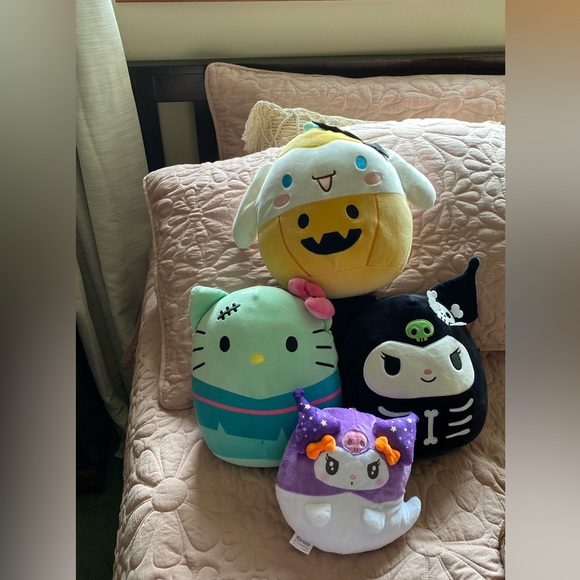 Squishmallows Other - Hello Kitty Halloween Squishmallow Bundle & Cute Kuromi Plush from Japan